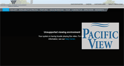 Desktop Screenshot of pacificviewapthomes.com